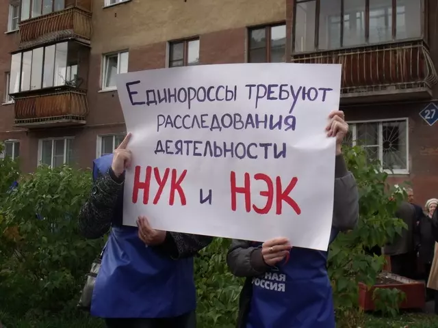 Фото: В Кемерове прошел митинг против жуликов и воров 9