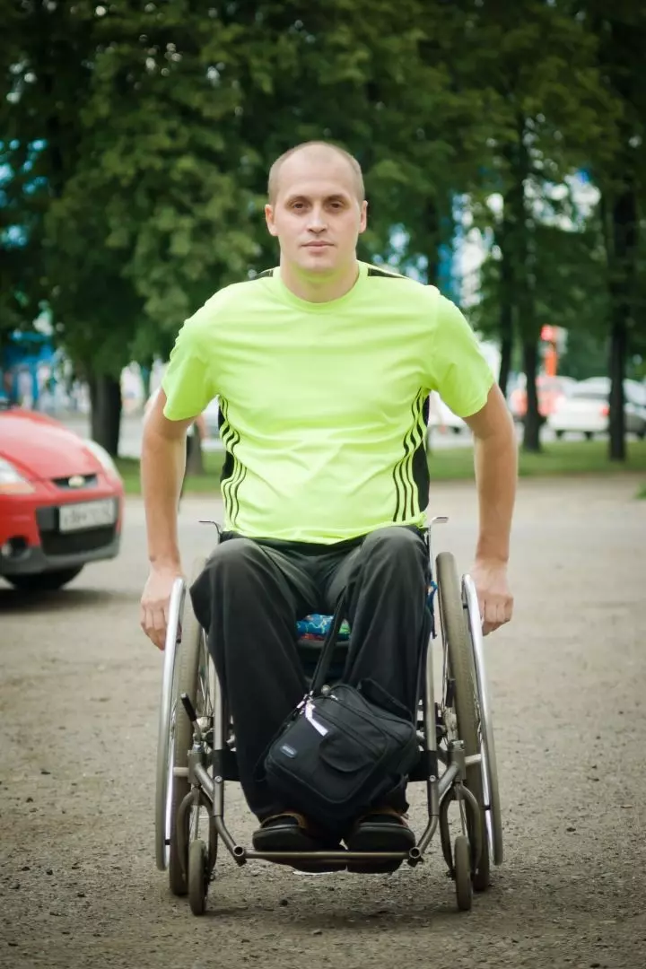 Фото: Поездка по Кемерову в инвалидной коляске  1