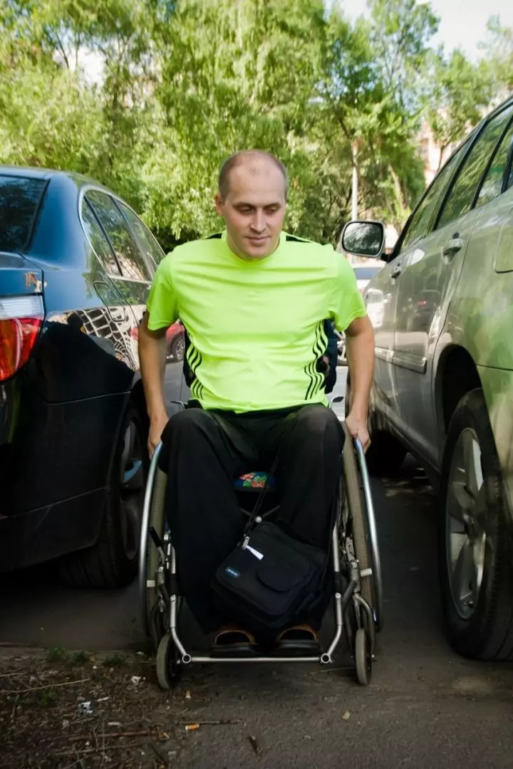 Фото: Поездка по Кемерову в инвалидной коляске  4