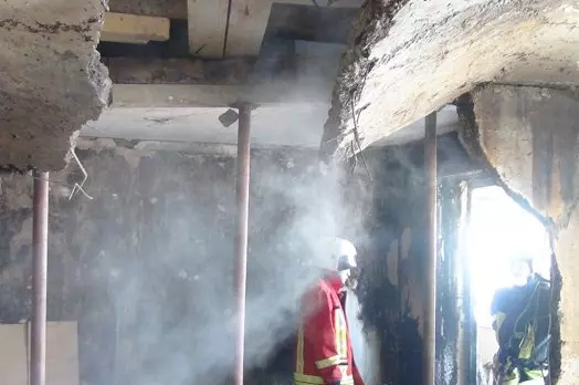 Фото: На месте новокузнецкой трагедии 14