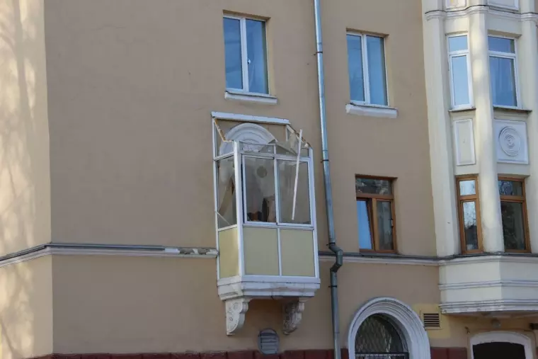 Фото: Обрушение башни на крыше в Кемерове 2
