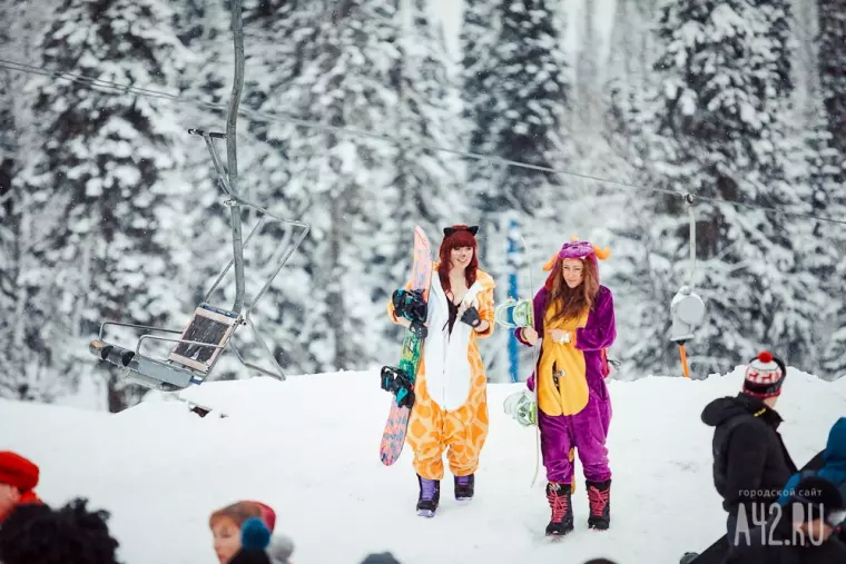 Фото: Карнавал на лыжах и сноубордах 10