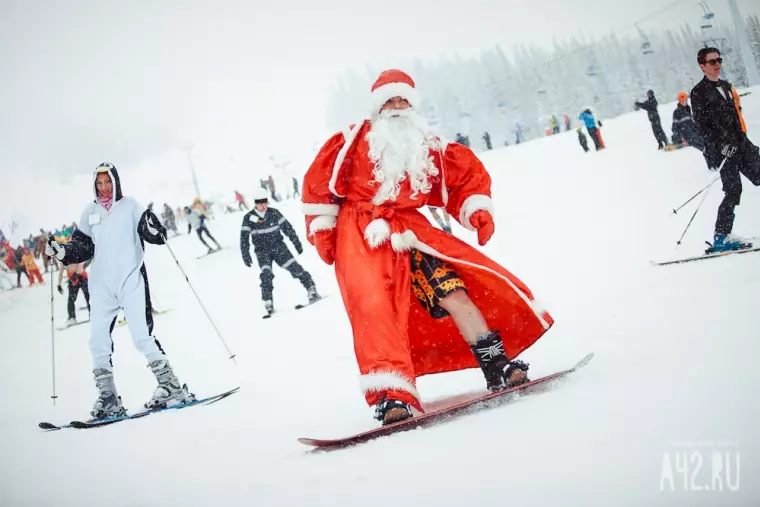 Фото: Карнавал на лыжах и сноубордах 40