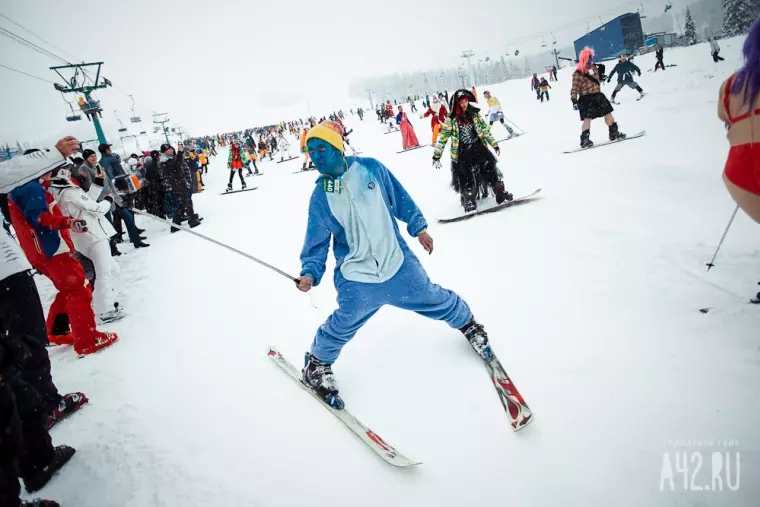 Фото: Карнавал на лыжах и сноубордах 41