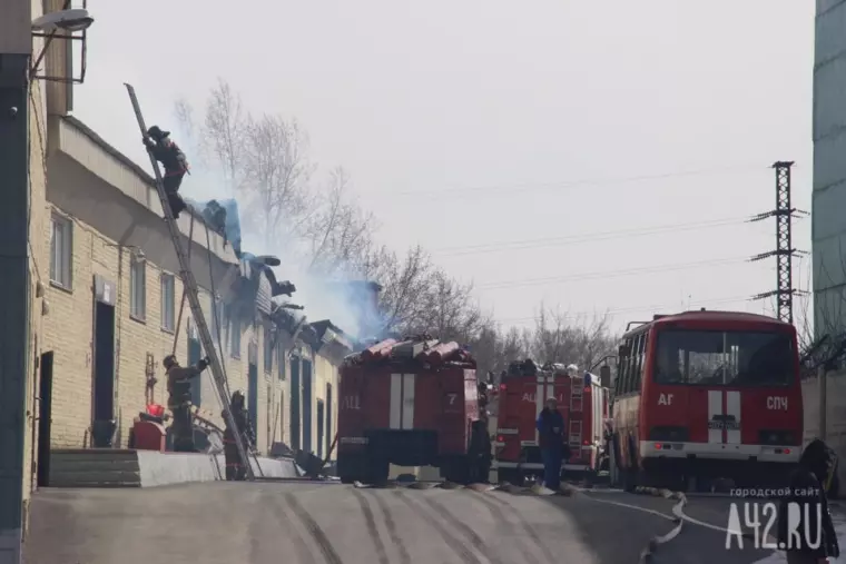 Фото: Дым на весь Кемерово 1