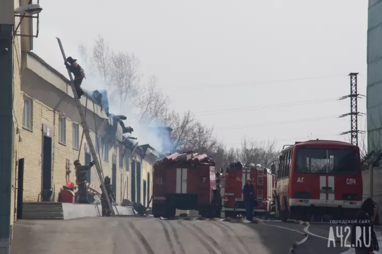 Фото: Дым на весь Кемерово 10