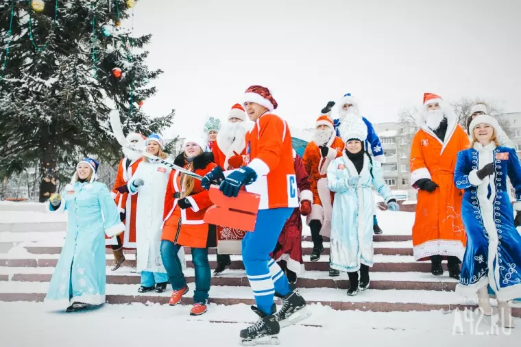 Фото: Кемерово посетили Деды Морозы Банка Москвы 4