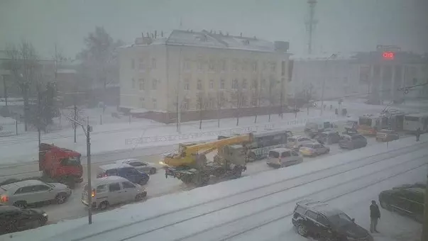 Фото: Снегочат: фоторепортаж кемеровчан о снеге 24