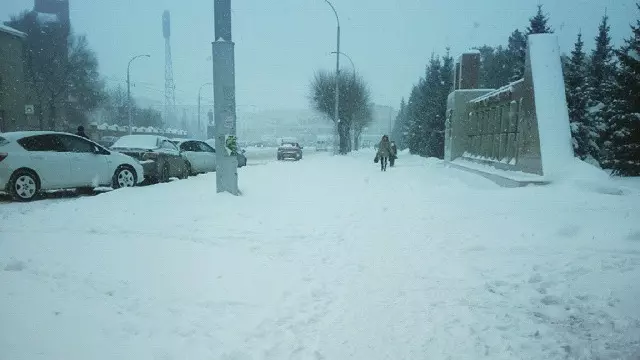 Фото: Снегочат: фоторепортаж кемеровчан о снеге 33