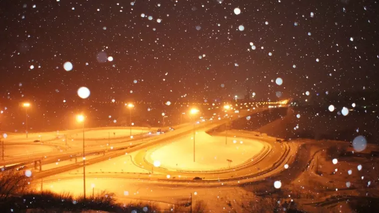 Фото: Снегочат: фоторепортаж кемеровчан о снеге 34