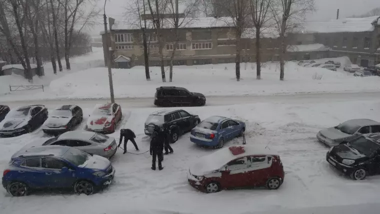 Фото: Снегочат: фоторепортаж кемеровчан о снеге 36