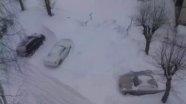 Фото: Снегочат: фоторепортаж кемеровчан о снеге 37