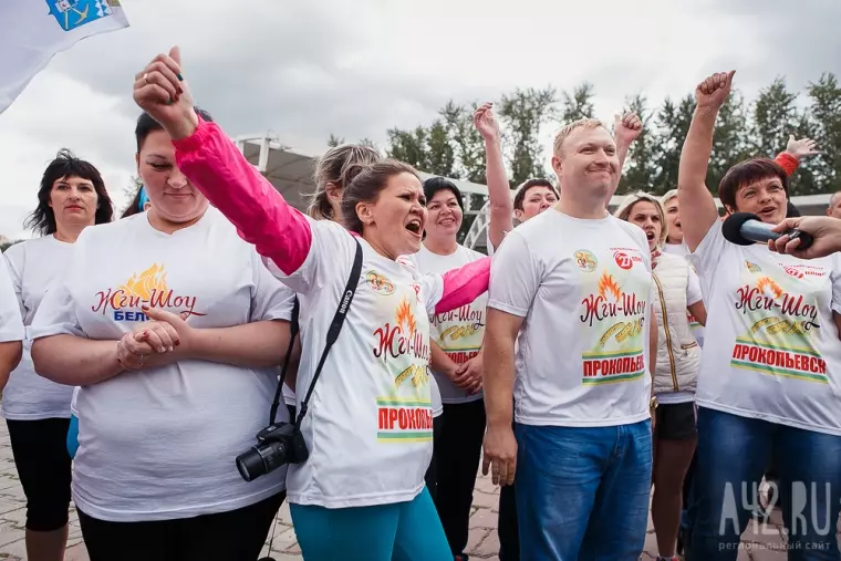 Фото: В Кемерове прошёл парад стройности по случаю финала «Жги-Шоу» 29