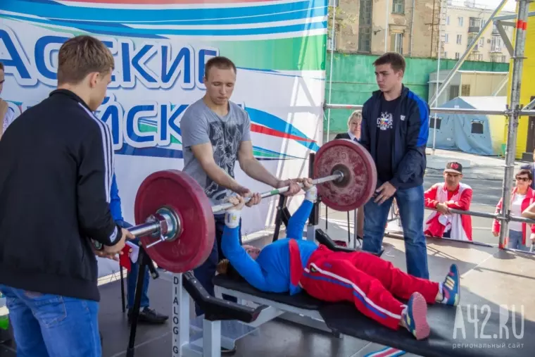 Фото: Паралимпийские соревнования в поддержку сборной России в Новокузнецке 15