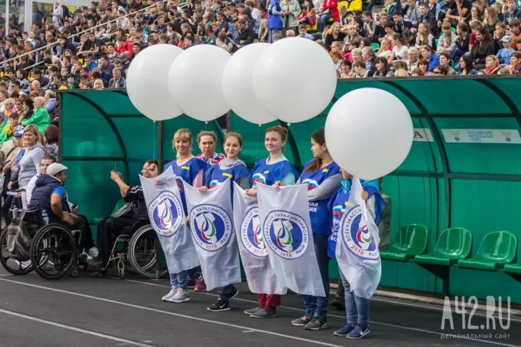 Фото: Паралимпийские соревнования в поддержку сборной России в Новокузнецке 19