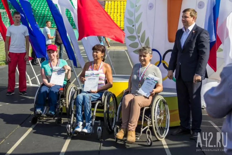 Фото: Паралимпийские соревнования в поддержку сборной России в Новокузнецке 35