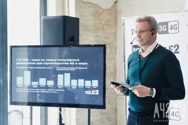 Четвертое поколение в Кузбассе: масштабный запуск 4G Tele2 7