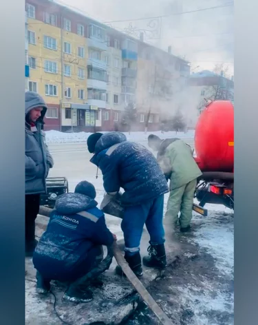 На котельной в Ленинске-Кузнецком произошла авария: жители остались без тепла и воды