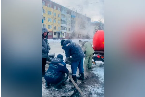 На котельной в Ленинске-Кузнецком произошла авария: жители остались без тепла и воды