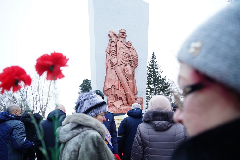 В Кузбассе почтили память героя Николая Масалова
