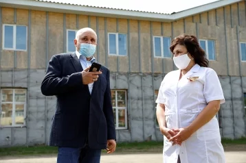 Фото: Сергей Цивилёв поручил достроить больницу в Мариинске 1