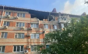 Появились фотографии с места взрыва газа в Краснодаре 