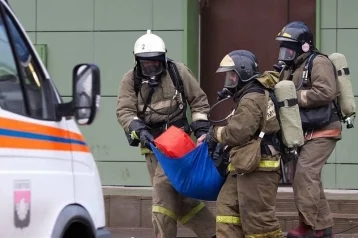 Фото: В Кузбассе пожарные спасли мужчину из загоревшейся многоэтажки 1