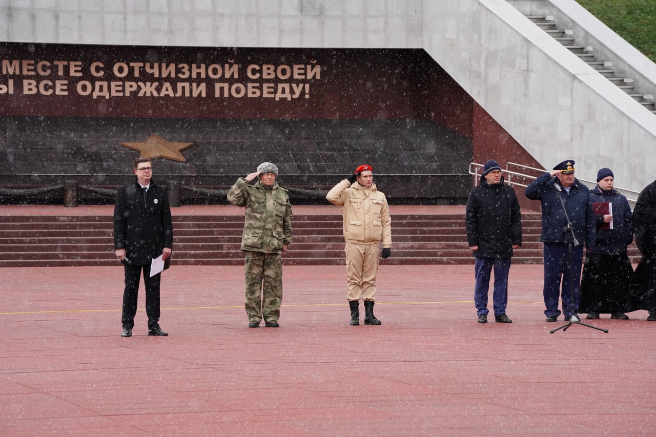 Илья Середюк проводил четвёртую группу мобилизованных кузбассовцев в учебные центры