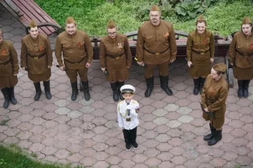 Фото: 105-летняя ветеран Великой Отечественной войны встретила День Победы в Кемерове 2
