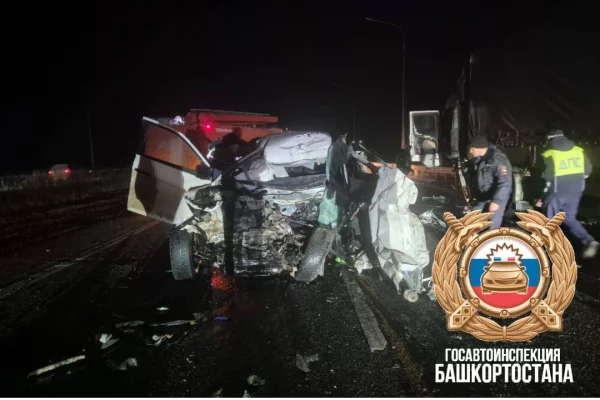В Башкирии на автодороге М5 «Урал» произошло смертельное ДТП