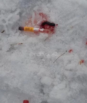 Фото: В кемеровском дворе нашли пробирки с кровью: полиция начала проверку 2