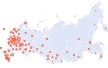 Фото: Количество больных коронавирусом в России на 8 мая 1
