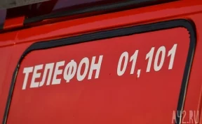 В Кузбассе в ночном пожаре сгорели два дома, гараж и баня