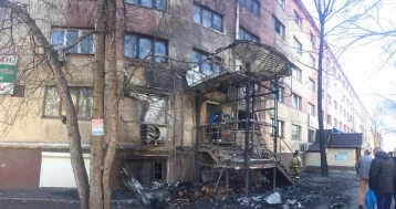 Фото: В Кемерове два пожара произошли в соседних многоквартирных домах  3