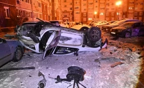 Два человека получили ранения после ночного обстрела Белгорода, повреждены более 30 автомобилей