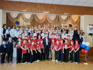 Фото: Космонавт Борис Волынов посетил школу, в которой учился в Кузбассе 1