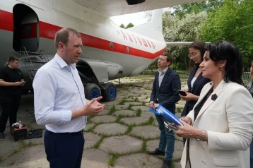 Фото: Мэр Кемерова рассказал, кто займётся кафе-мороженым в легендарном Ан-12 1