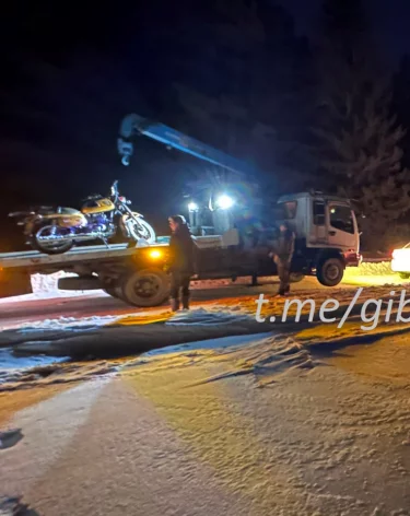 Пьяный кузбассовец на мотоцикле пытался сбежать от полицейских