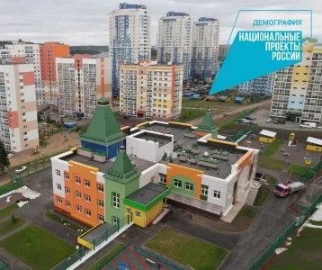 Фото: В Кемерове завершается строительство детского сада с бассейном в микрорайоне 7Б 1