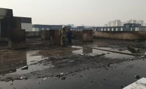 Пожар на территории Президентского кадетского училища в Кемерове ликвидирован