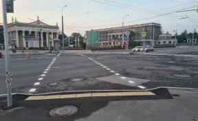В Новокузнецке появились диагональные пешеходные переходы на двух перекрёстках
