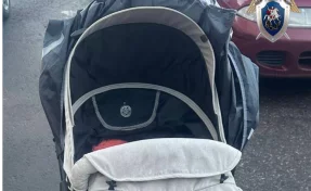 В Санкт-Петербурге рядом с мусоркой обнаружили брошенного младенца в коляске 