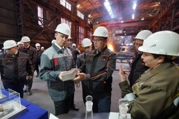 Фото: Промышленные предприятия Новокузнецка посетила правительственная делегация 1