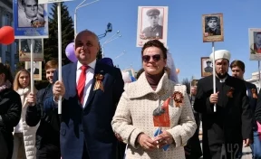 Сергей Цивилёв принял участие в шествии «Бессмертного полка»
