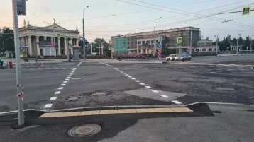 Фото: В Новокузнецке появились диагональные пешеходные переходы на двух перекрёстках 1