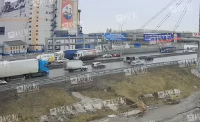 ДТП с «Газелью» на Кузнецком мосту в Кемерове попало на камеру