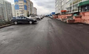 В Кемерове отремонтировали дорогу на 2-й Заречной улице у «Кемерово-Сити»