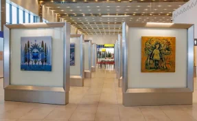 В аэропорту Новокузнецка открыли камерную художественную галерею