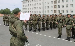 Курсанты Военного учебного центра КузГТУ приняли присягу: после выпуска их зачислят в запас
