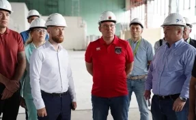 «Так не пойдёт»: Илья Середюк остался недоволен темпами строительства нового терминала аэропорта Новокузнецка